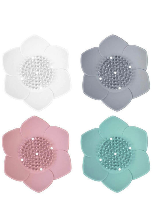 lotus flower silicone soap dish to help the life of your handmade soap 