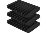 black silicone soap dish easy to clean 