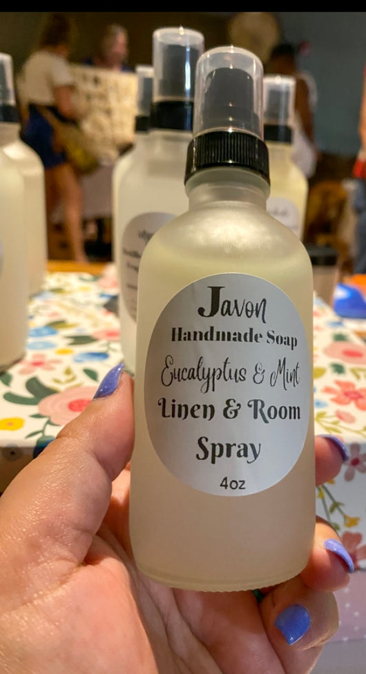 Linen and room spray to freshen up any room any time